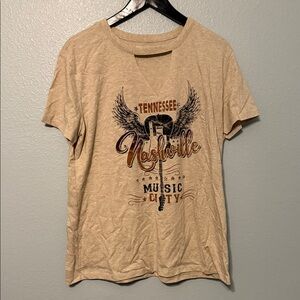 Maurices Beige Casual T-Shirt